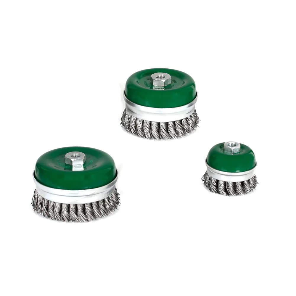 فرچه سیمی کاسه ای بافته مدل RTB-1307 رکسمی