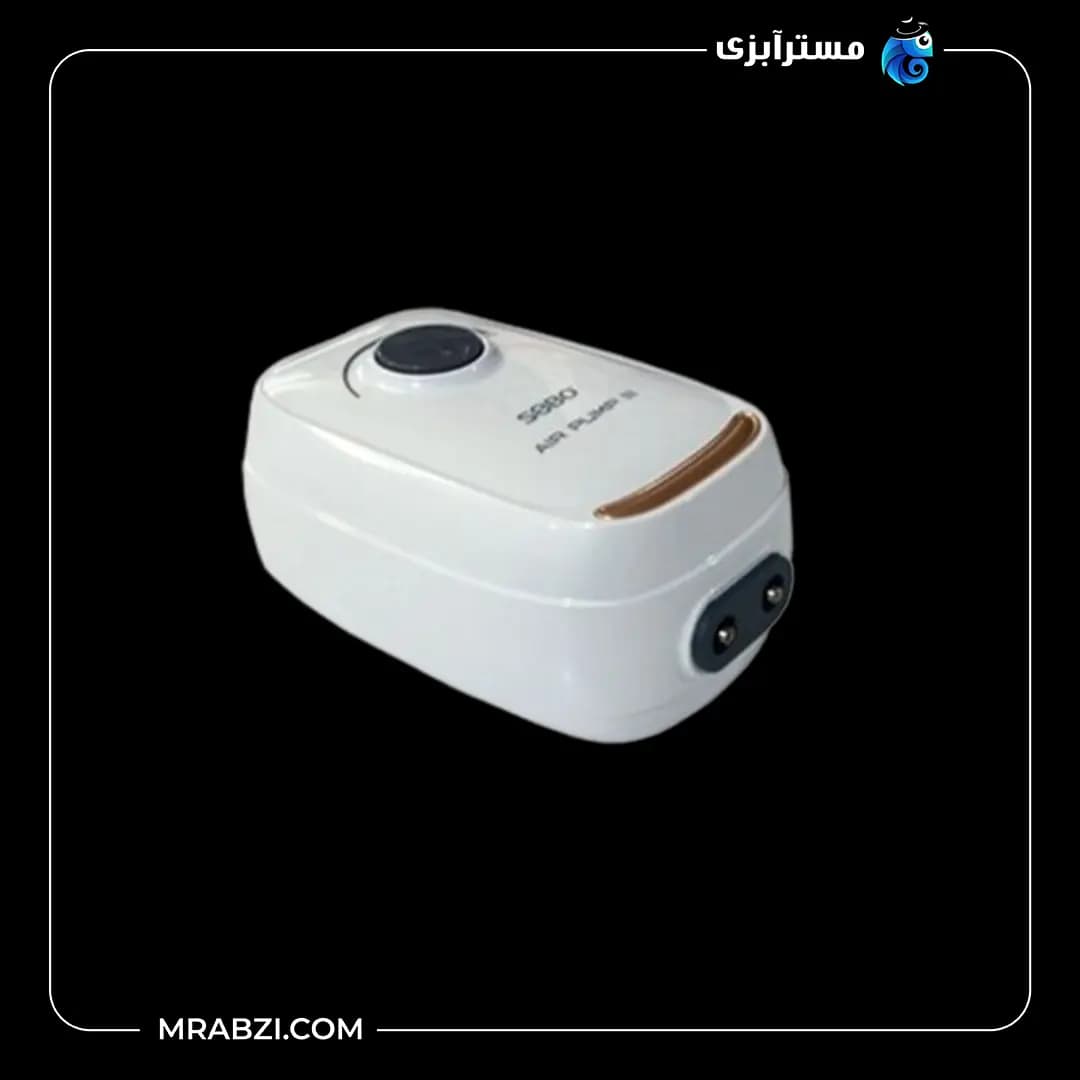 پمپ هوا دو خروجی آکواریوم AR-20 سوبو — تصویر ۴