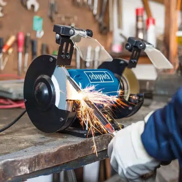 سنگ رومیزی 400 وات با فرچه شپخ SM150LB — تصویر ۲