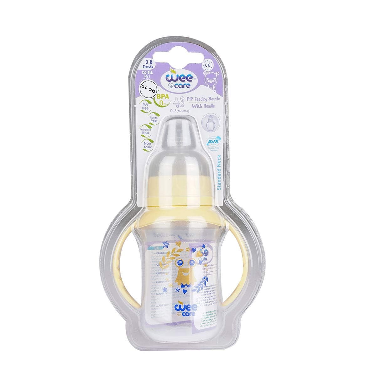 شیشه شیرکد B315 حجم 150 میلی لیتر وی کر-Wee Care
