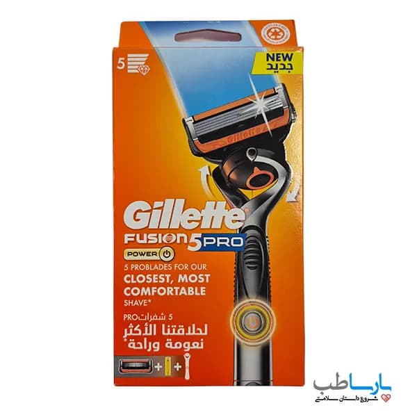 ژیلت برقی فیوژن پروگلاید فلکسی بال PROGLIDE POWER با یک یدک (اصل) ژیلت Gillette — تصویر ۲