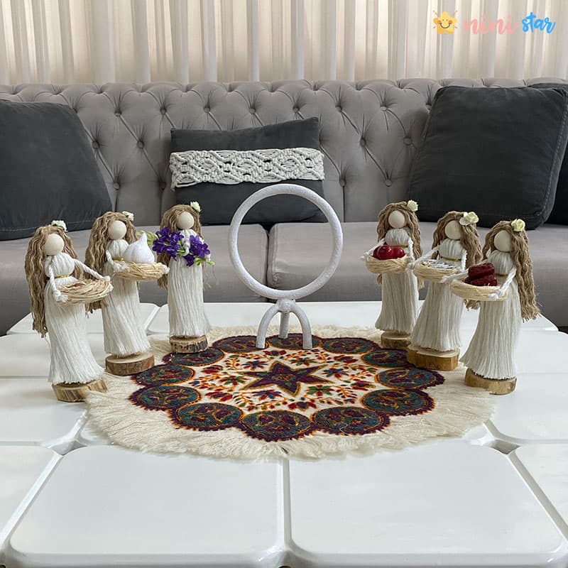 سفره هفت سین فرشته مکرومه
