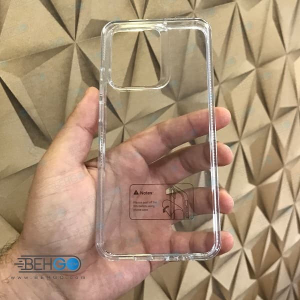 قاب گوشی آنر X7A کاور پشت شفاف دور رنگی مدل HONOR X7A — تصویر ۲