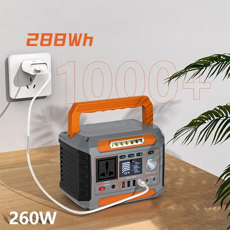 پاور استیشن چندکاره کانپکس مدل TW-BK-005 ظرفیت 78000 میلی آمپر ساعت 260 وات — تصویر ۵