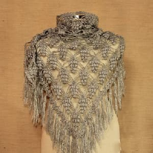 الگوی شال سه گوش
