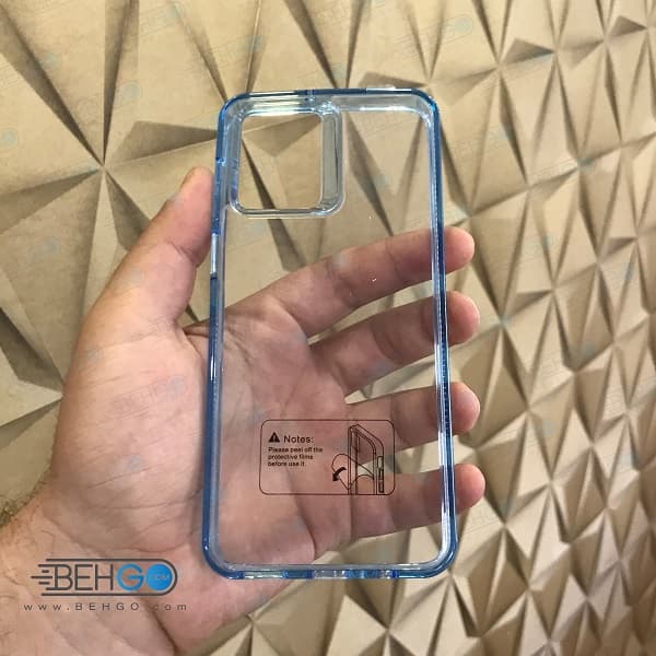 قاب گوشی موتورولا G54 کاور پشت شفاف دور رنگی مدل Motorola G54 5G — تصویر ۴
