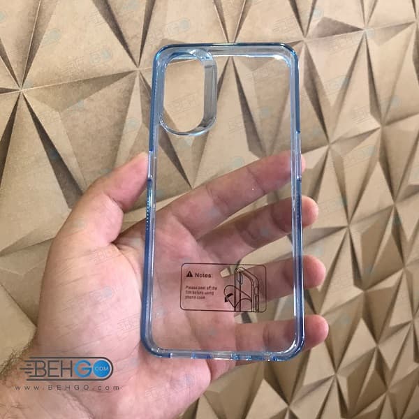 قاب گوشی اوپو A98 کاور پشت شفاف دور رنگی مدل OPPO A98 — تصویر ۵