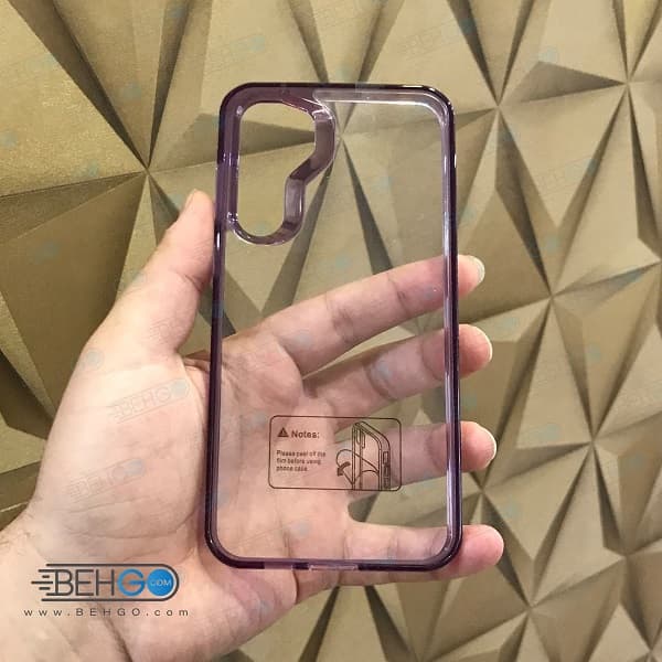قاب گوشی سامسونگ A55 کاور پشت شفاف دور رنگی مدل Samsung Galaxy A55 5G — تصویر ۵
