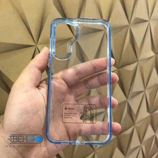 قاب گوشی سامسونگ A55 کاور پشت شفاف دور رنگی مدل Samsung Galaxy A55 5G — تصویر ۶