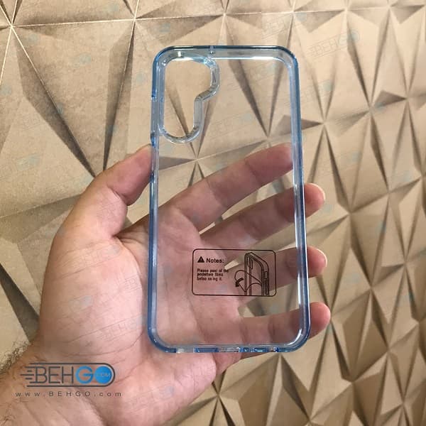 قاب گوشی سامسونگ A25 کاور پشت شفاف دور رنگی مدل Samsung Galaxy A25 5G — تصویر ۴