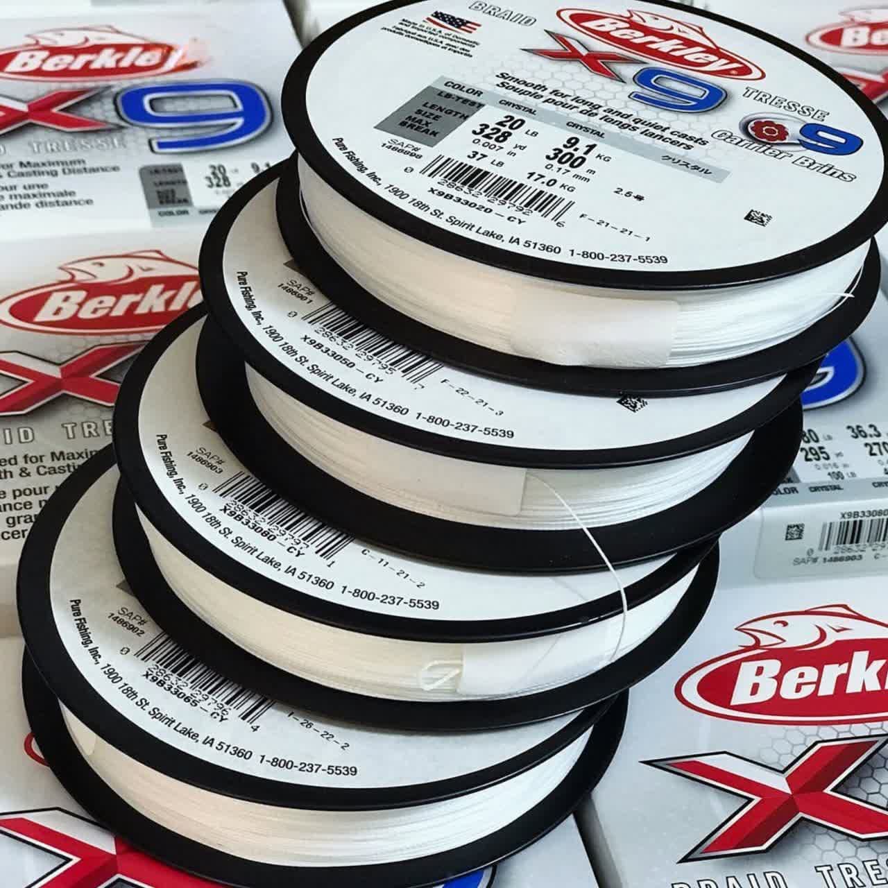 نخ براید برکلی Berkley X9 Braided Line — تصویر ۵