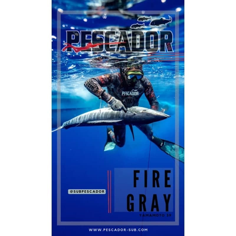 وت سوت 1.5 میل یاماموتو پسکادور PESCADOR FIRE GRAY — تصویر ۳