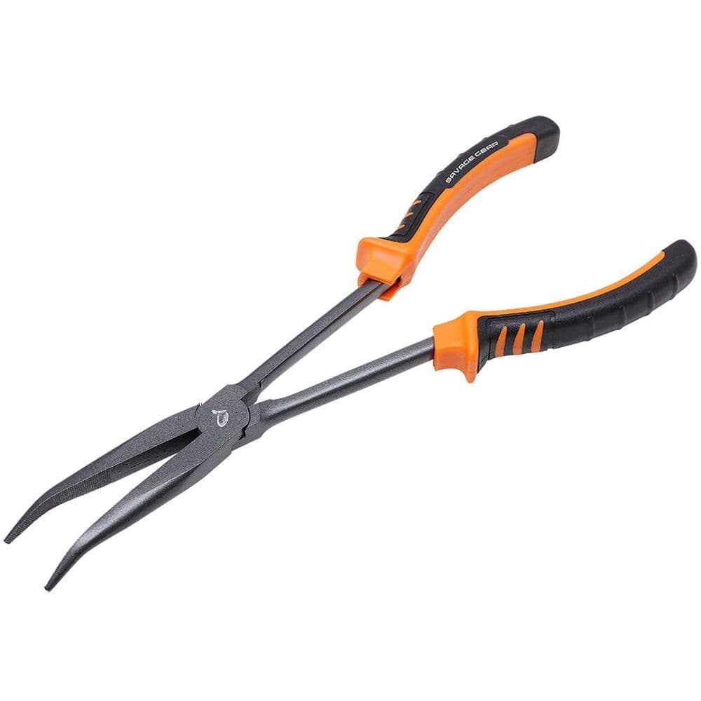 انبر ماهیگیری سر کج بلند سویج گیر Savage Gear Long Bend Nose Pliers