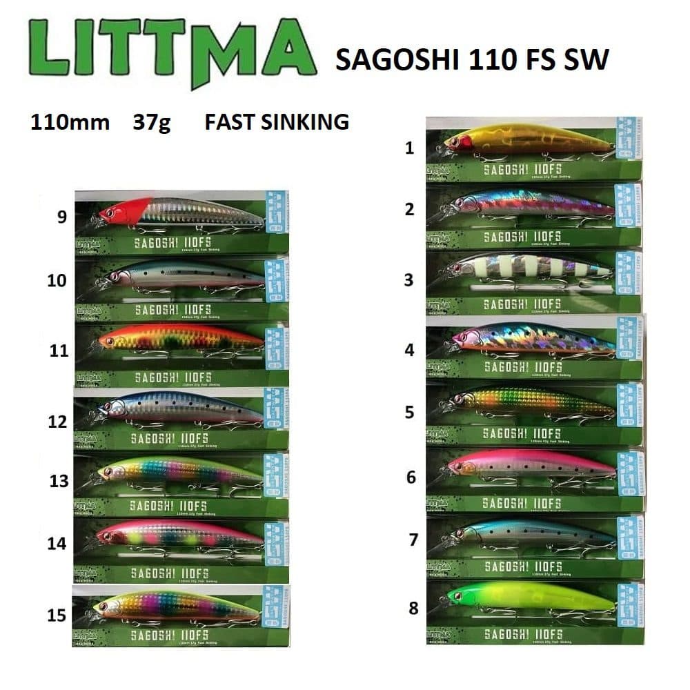 لور اسپین آب شور لیتما LITTMA SAGOSHI 110 FS