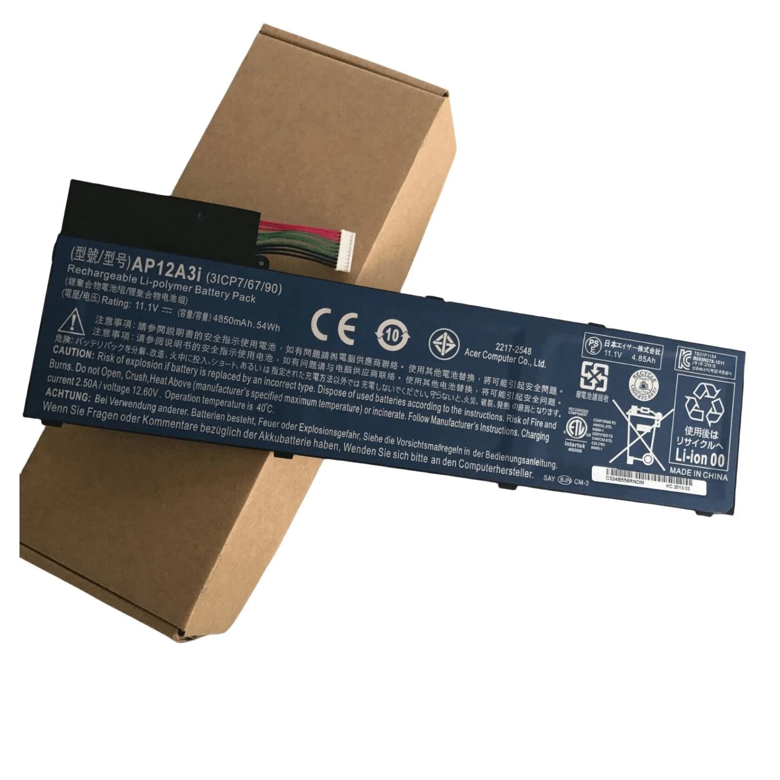 باتری لپ تاپ ACER Aspire M3 581 / M3 581G / M3 581PT / M3 581PTG / M3 581T / M3 581TG
