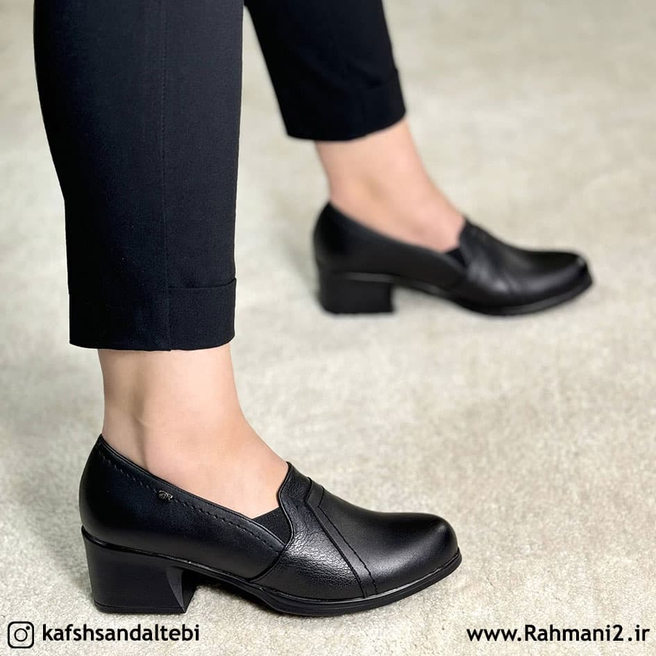کفش طبی پاشنه دار زنانه مدل پرنسا پیک — تصویر ۳