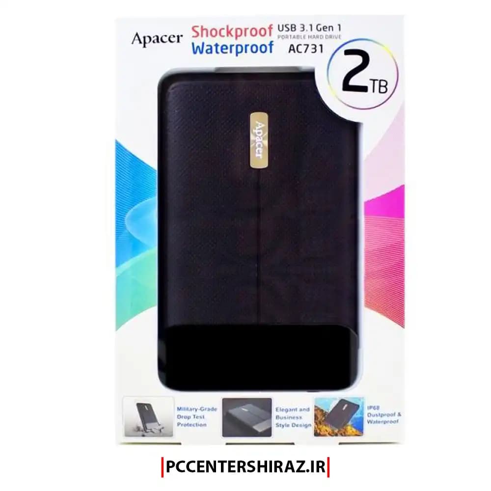 هارد اکسترنال اپیسر مدل AC731 ظرفیت 2 ترابایت — تصویر ۵