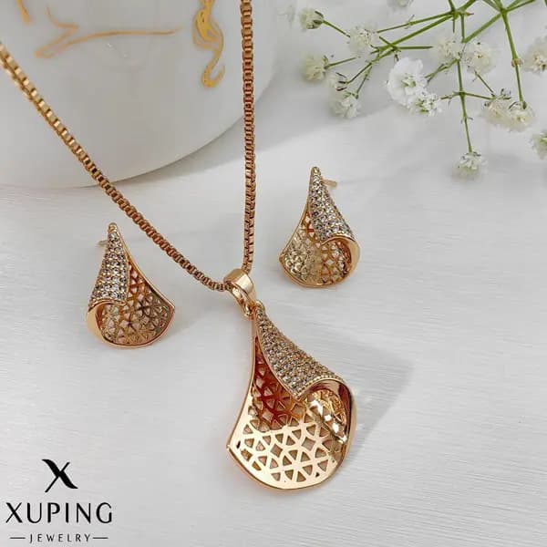 نیم ست مخروطی نگین دار ژوپینگ