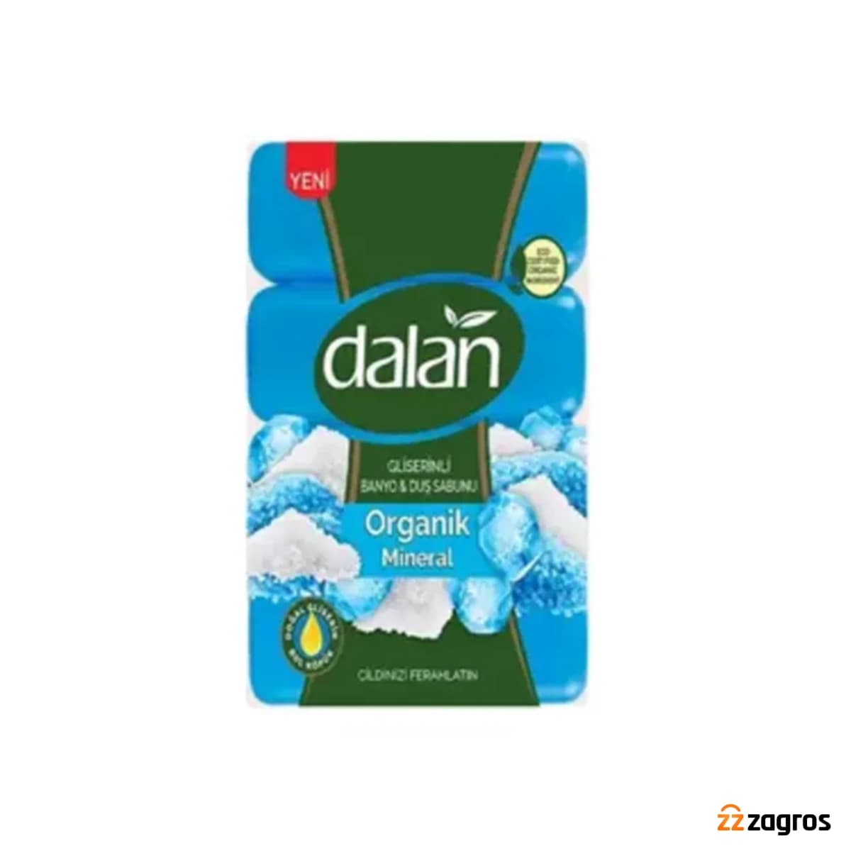 صابون دالان حاوی گلیسیرین ارگانیک تعداد 4 عددی