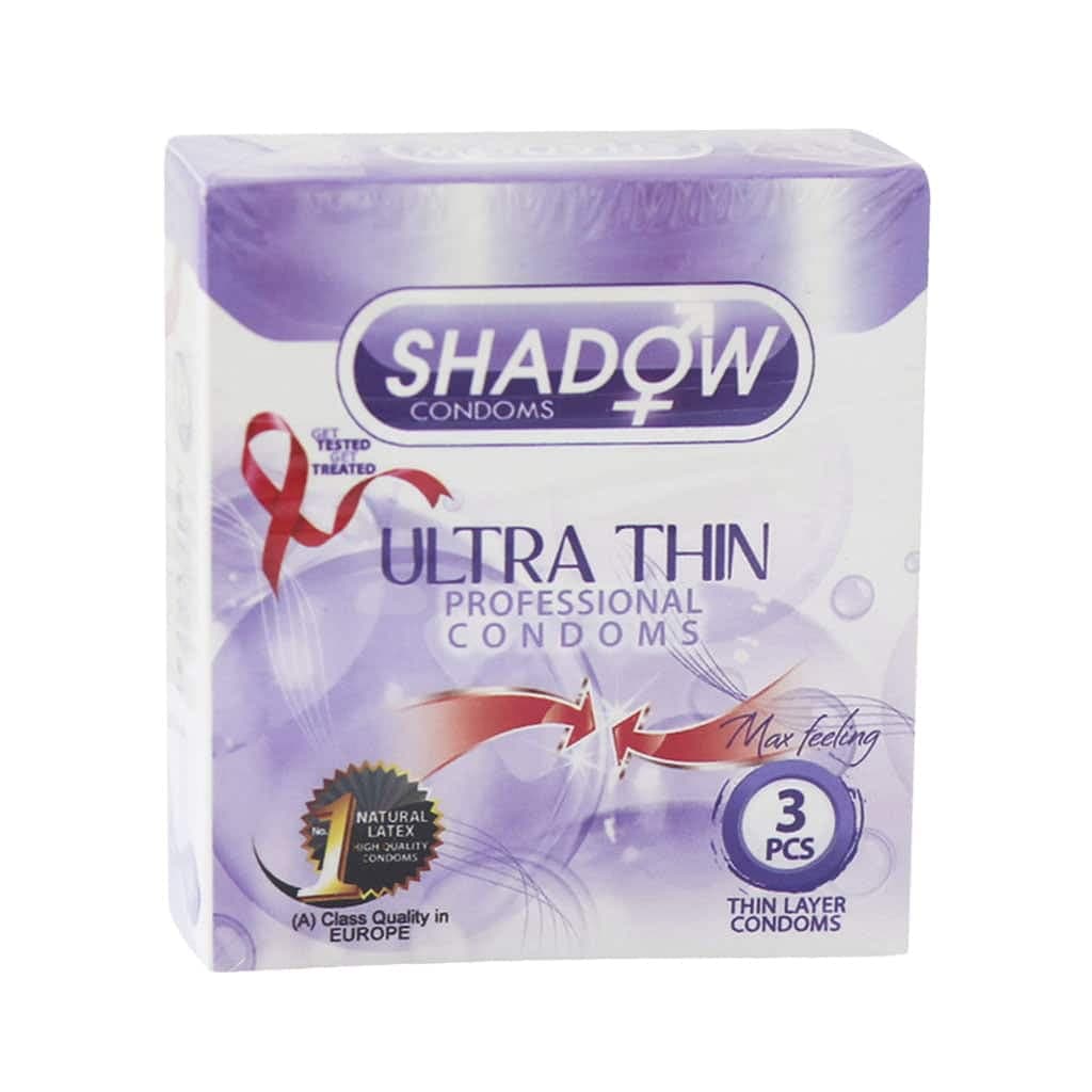 کاندوم 3 عددي نازک Ultra Thin شادو