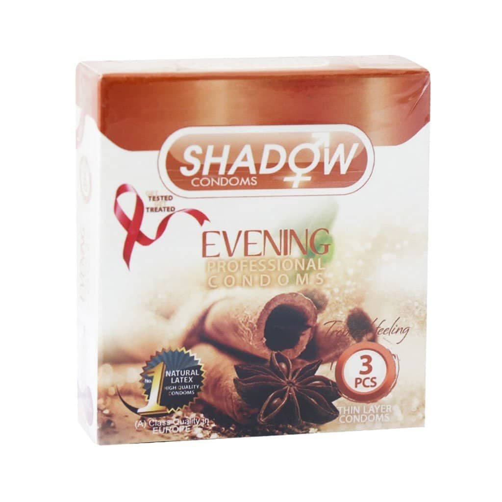 کاندوم 3 عددي ايوينينگ تاخيري دارچين Evening شادو