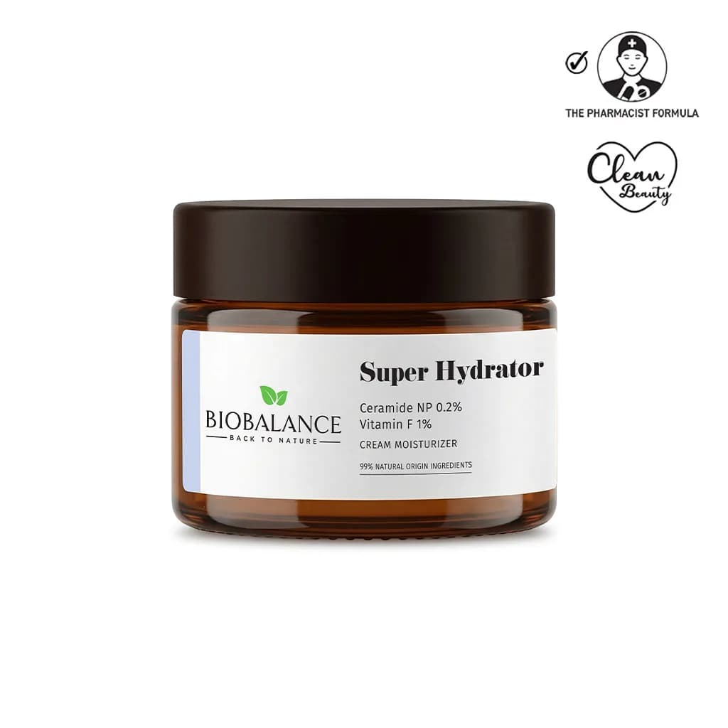 سوپر کرم آبرسان مرطوب کننده بایوبالانس حاوی (سرامید و ویتامین F) biobalance-super-hydrator-cream-ceramide-vitamin-f 50 — تصویر ۲