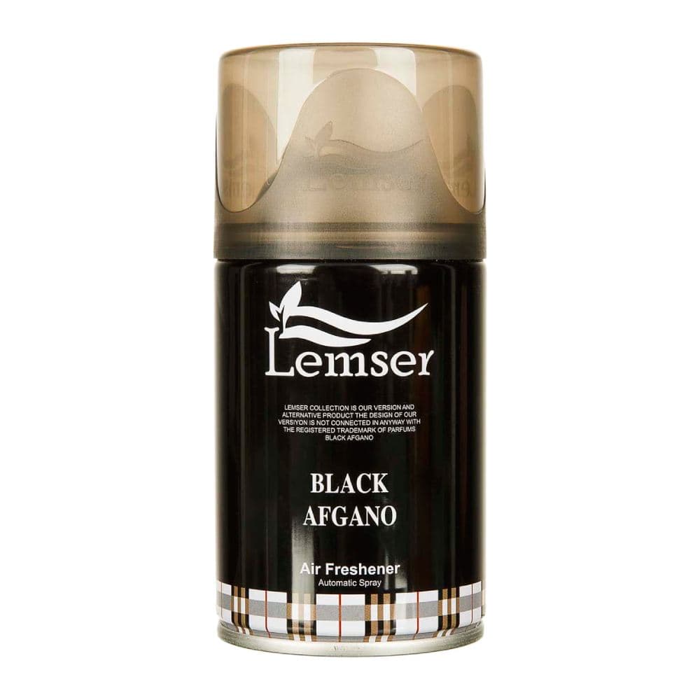 اسپری خوشبو کننده هوا ادکلنی لمسر Lemser مدل Black Afghano حجم 250 میل — تصویر ۲