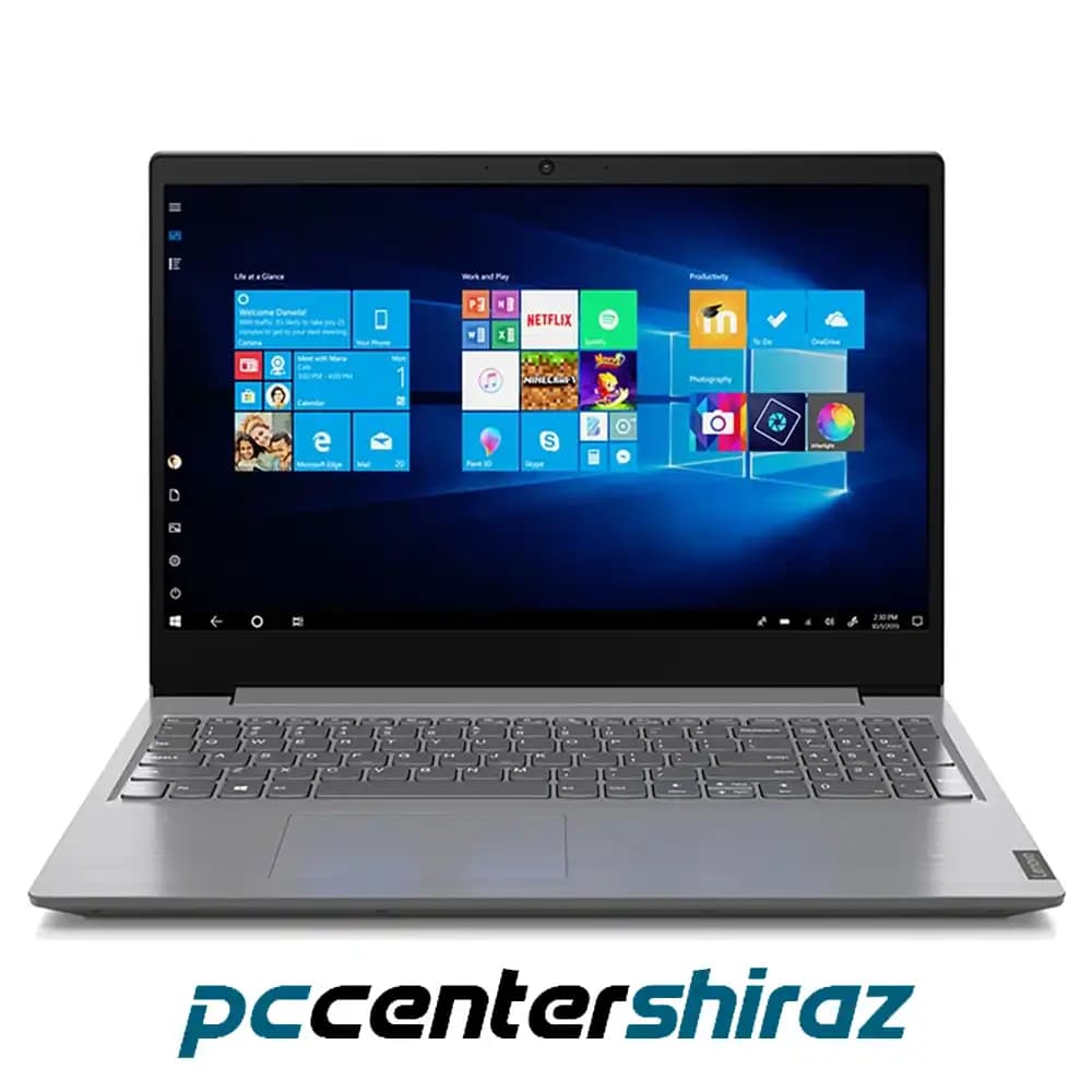 لپ تاپ لنوو 15.6 اینچی مدل LENOVO V15 N4020 4G 256SSD Intel HD Graphic