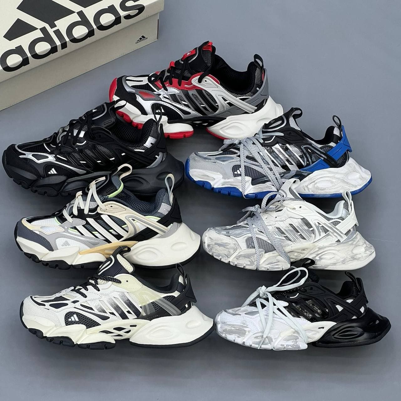 کفش آدیداس رانر دیلاکس مشکی Adidas Runner Deluxe Black — تصویر ۲