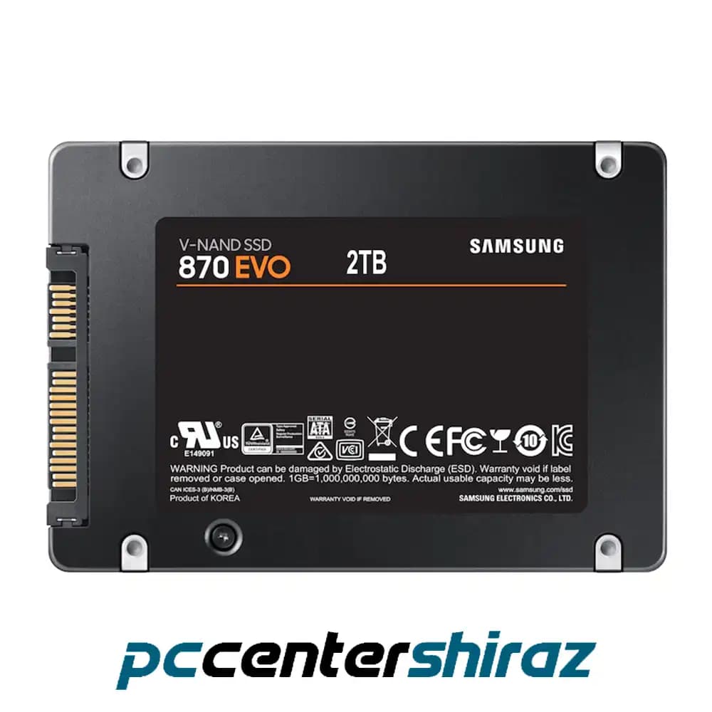 حافظه SSD اینترنال 2 ترابایت Samsung مدل 870 EVO — تصویر ۵