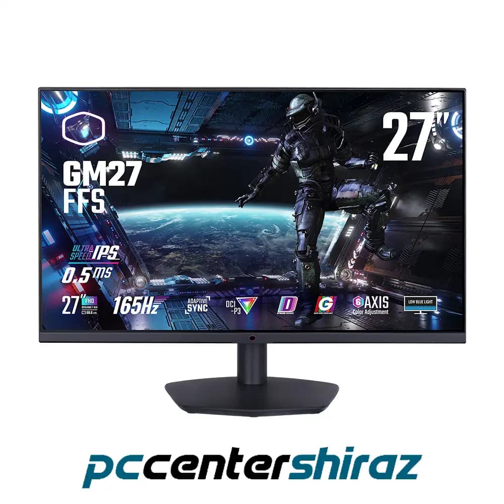 مانیتور مخصوص بازی کولر مستر 27 اینچ مدل COOLERMASTER GM27 FFS