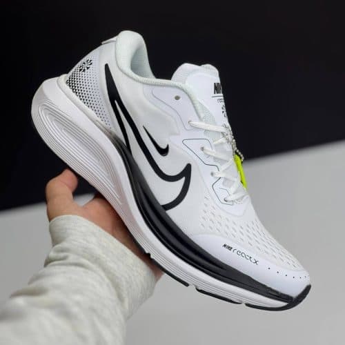 کفش نایک ایر آلفا زوم سفید مشکی Nike Air Alpha Zoom Black White