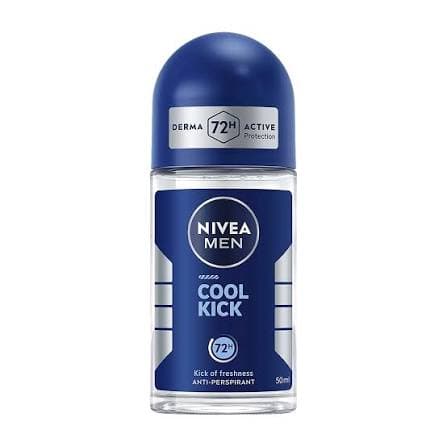 مام رول مردانه نیوا 50 میل Nivea Men Cool Kick (72h Derma Active)