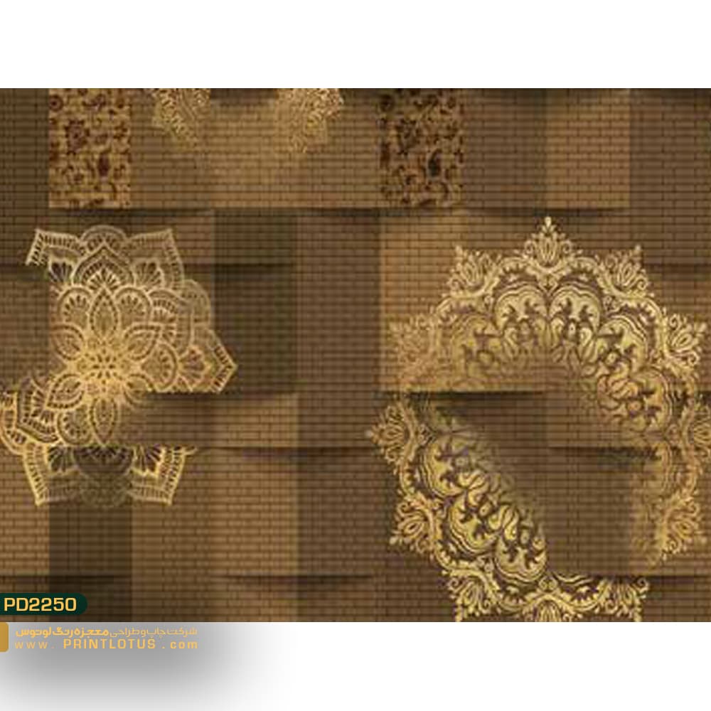 پوستر دیواری طرح گل مخصوص لوتوس-کدpd2250