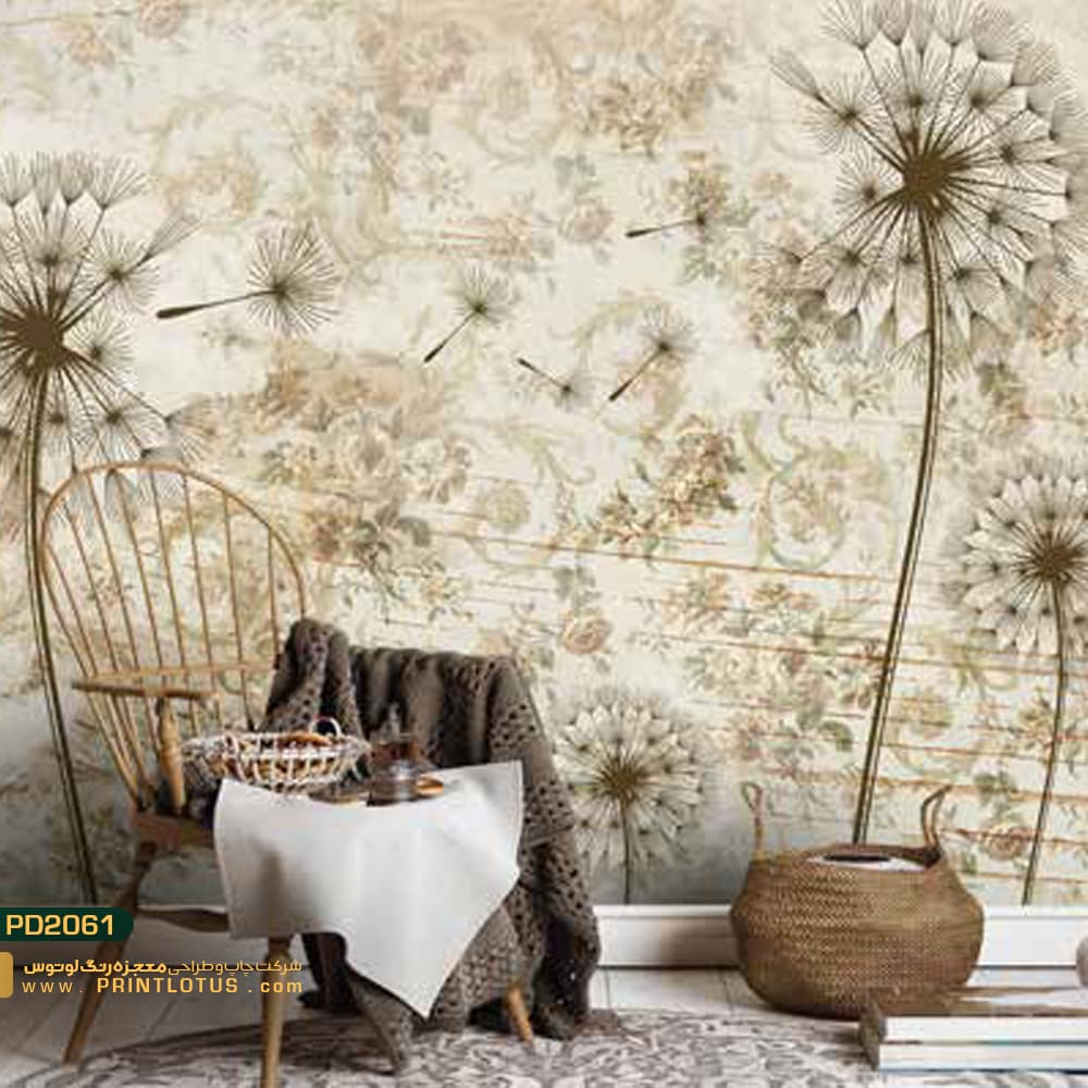 پوستر دیواری درخت مخصوص لوتوس-کدpd2061