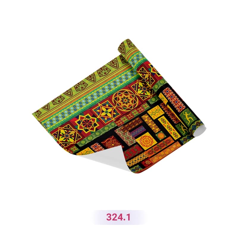 کاغذ کادو طرح سنتی چند رنگ