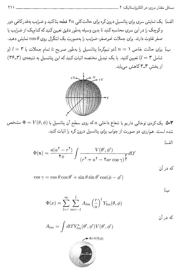 دانلود کتاب الکترودینامیک کلاسیک جکسون جلد اول ویرایش 3 فارسی — تصویر ۴