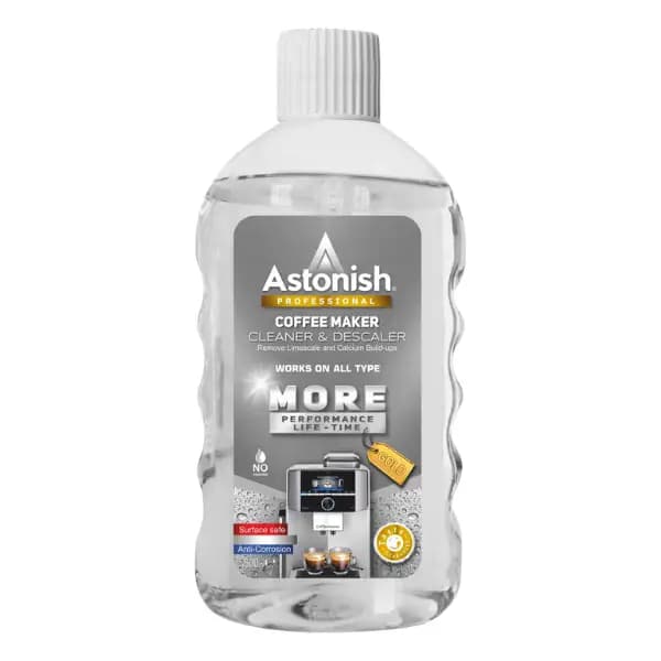 مایع جرمگیر و پاک کننده دستگاه قهوه ساز Astonish حجم 500 میل — تصویر ۲