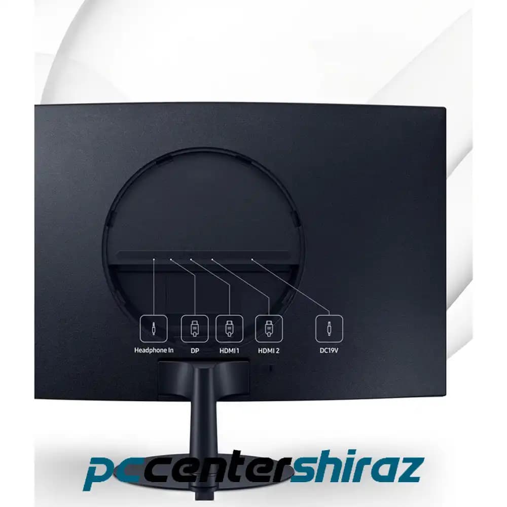 مانیتور سامسونگ سایز 27 اینچ مدل SAMSUNG LS27C390EAM — تصویر ۷