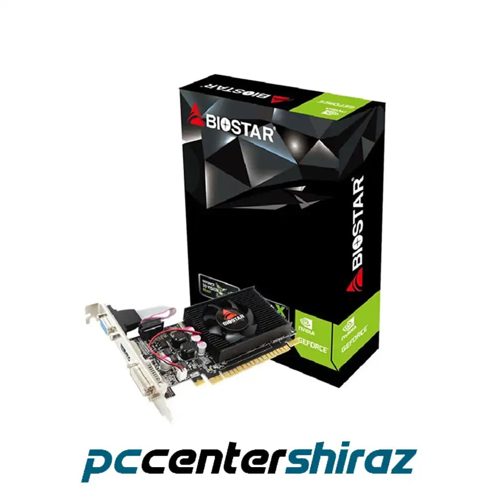 کارت گرافیک بایوستار مدل BIOSTAR GT210 1GB DDR3