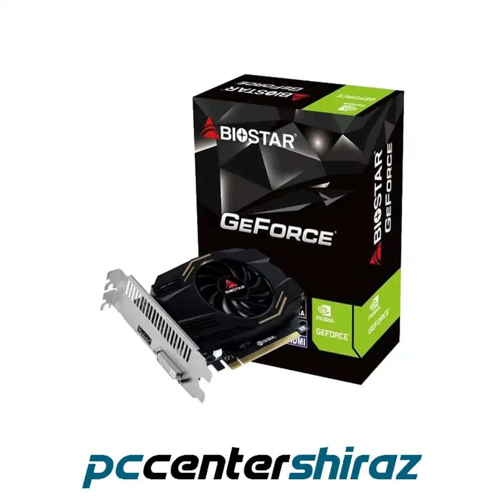 کارت گرافیک بایوستار مدل BIOSTAR GT1030 4GB DDR4