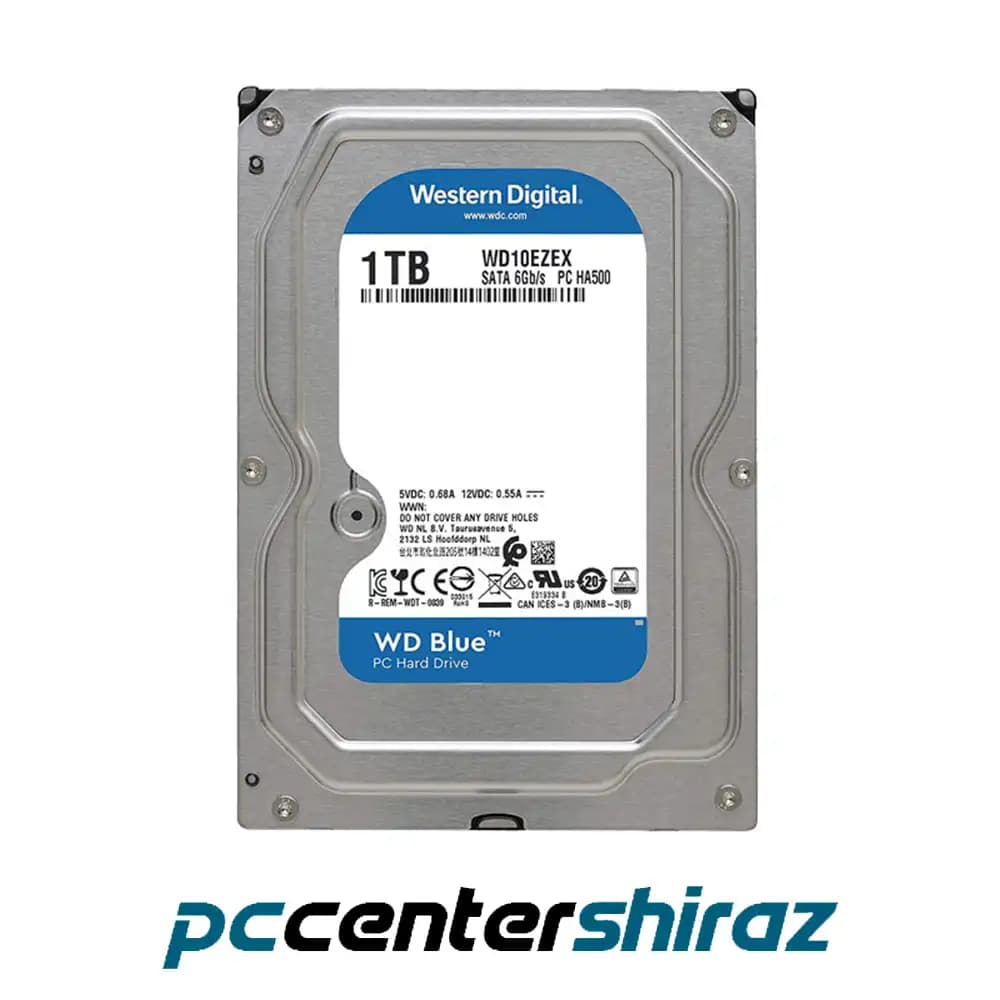 هارددیسک اینترنال وسترن دیجیتال مدل WD 1TB BLUE 64M