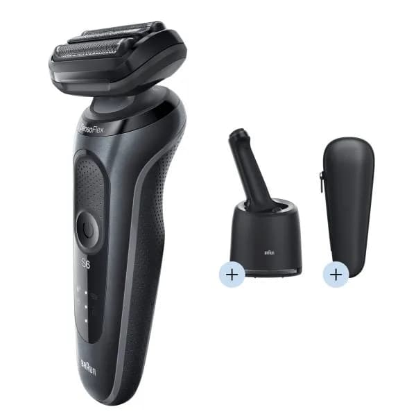 ماشین اصلاح فوق حرفه ای براون Braun سری 6 مدل N7000cc بسته 1 عددی — تصویر ۴