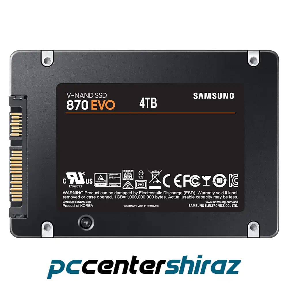 حافظه SSD اینترنال 4 ترابایت Samsung مدل 870 EVO — تصویر ۵
