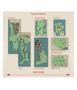 Age of Steam: Deluxe Map Expansion Volume II