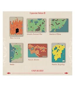 Age of Steam: Deluxe Map Expansion Volume III