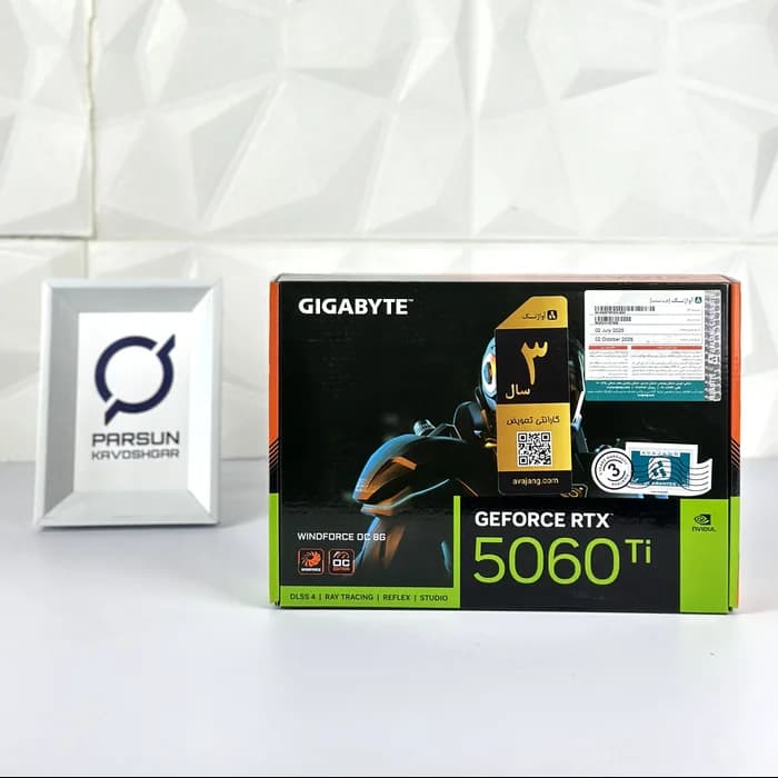 کارت گرافیک گیگابایت RTX 5060 Ti 8GB Windforce OC — تصویر ۲