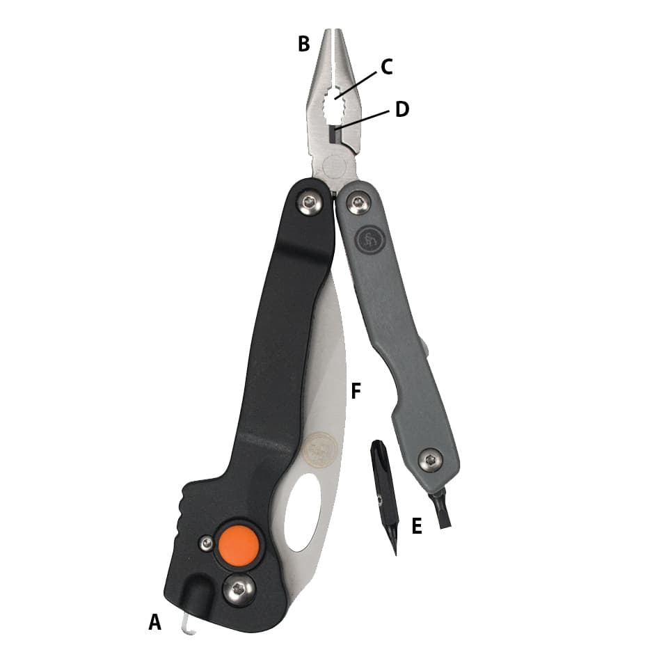 ابزار 6 کاره طبیعت یو‌اس‌تی FlashBlade Recharge Multi-Tool 3.0