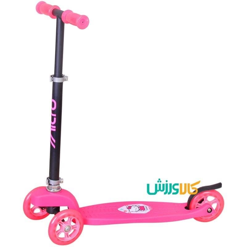 اسکوتر ۳ چرخ چراغدار میکرو (۲ چرخ جلو)