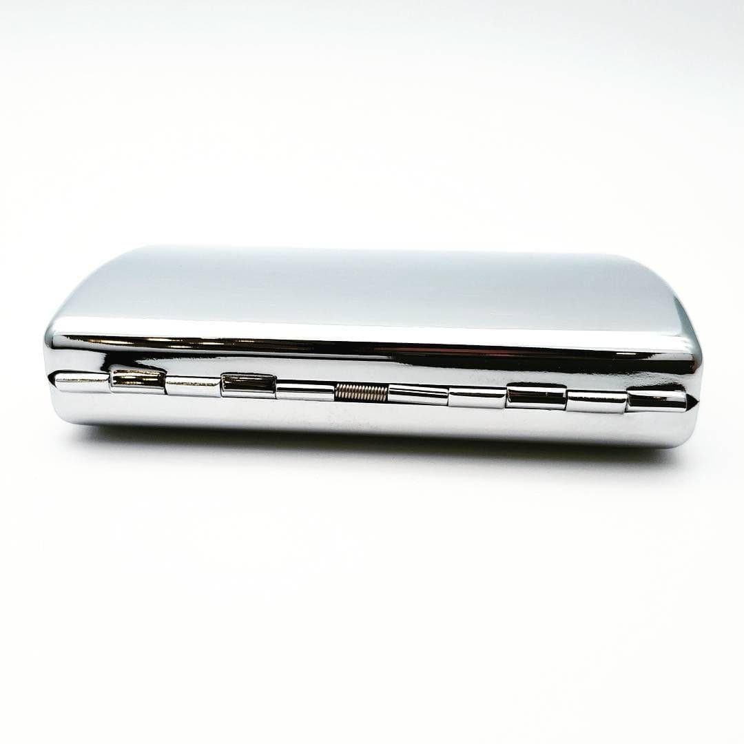 کیس سیگار Brushed Chrome — تصویر ۵